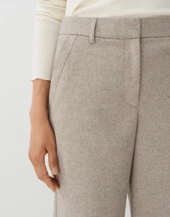 Damen OPUS Hosen^Anzughose Calty Beige Online Bestellen