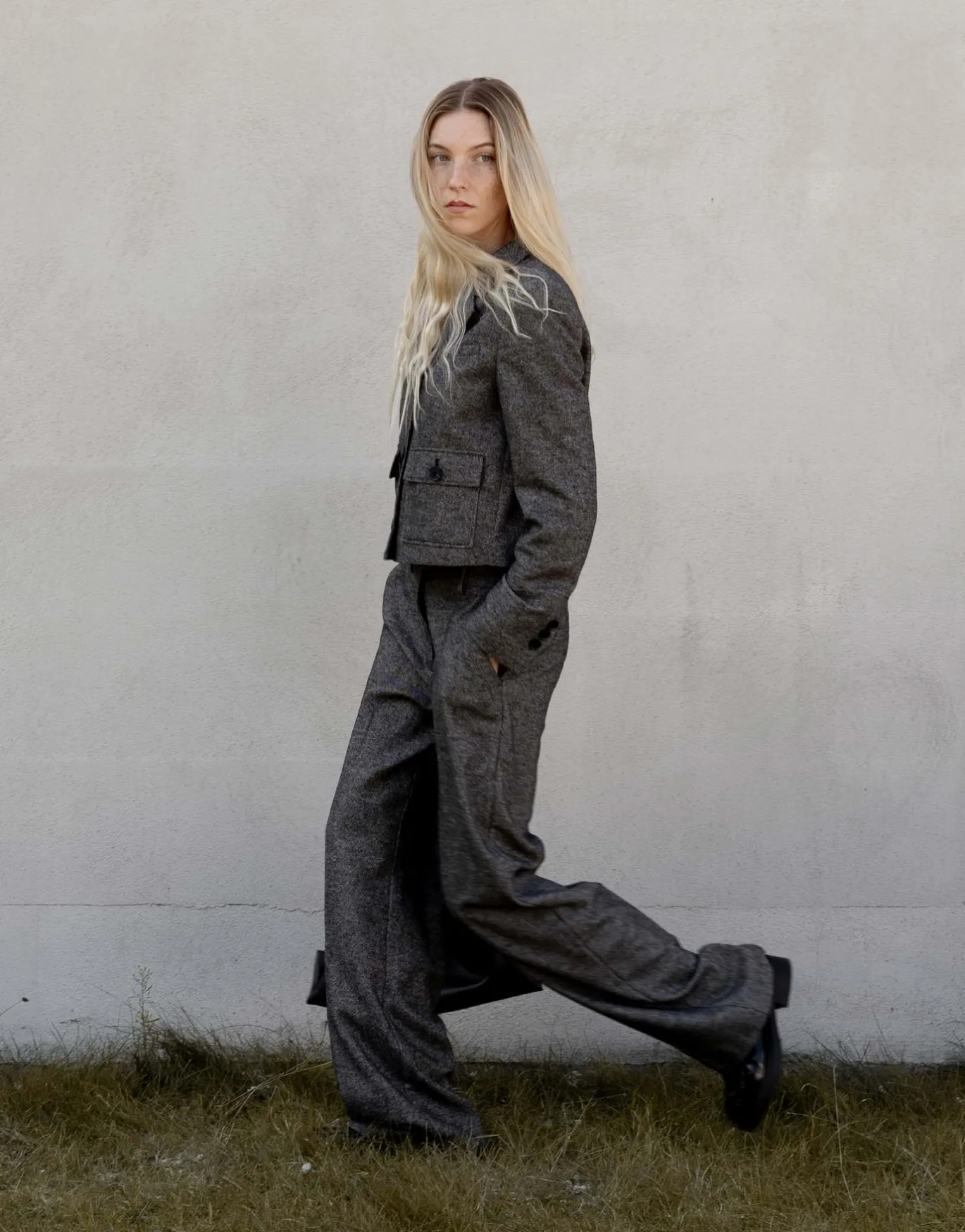 Damen OPUS Hosen^Anzughose Calty Grau Online Bestellen