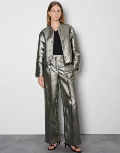 Damen OPUS Hosen^Anzughose Catsby Glam Beige Online Bestellen