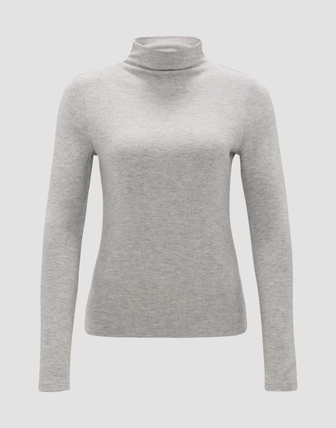 Damen OPUS Basics | Shirts^Basicshirt Sasemin Grau Online Bestellen