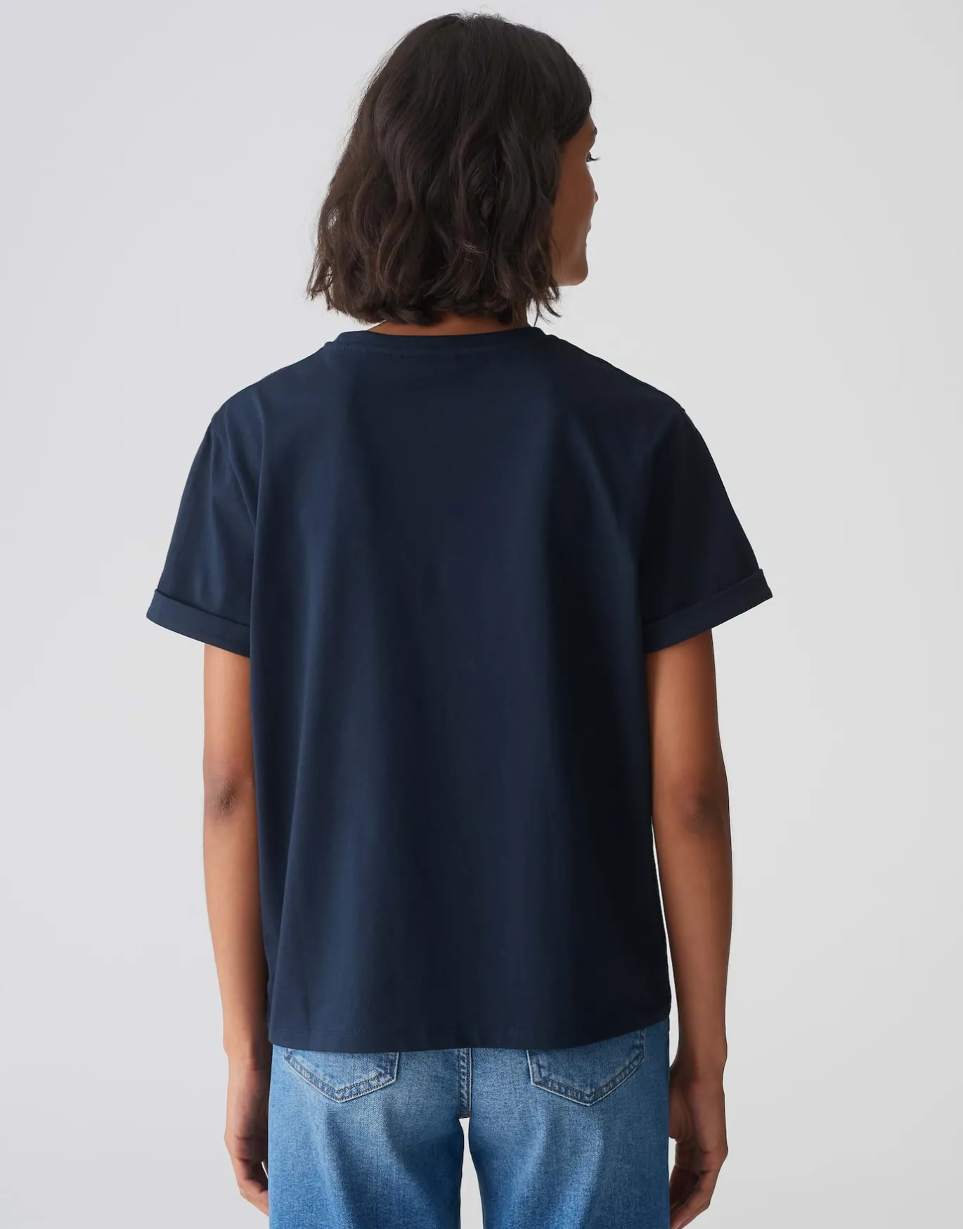 Damen OPUS Basics | Shirts^Basicshirt Serox Blau Online Bestellen
