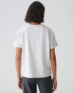 Damen OPUS Basics | Shirts^Basicshirt Serox Grau Online Bestellen