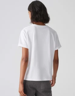 Damen OPUS Basics | Shirts^Basicshirt Serox Weiß Online Bestellen