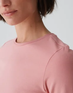 Damen OPUS Basics | Shirts^Basicshirt Smilla Rosé Online Bestellen