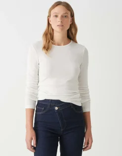 Damen OPUS Shirts^Basicshirt Sogeti Weiß Online Bestellen