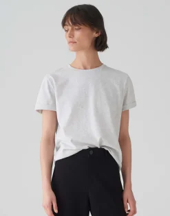 Damen OPUS Basics | Shirts^Basicshirt Sonzi Grau Online Bestellen