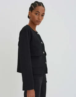 Damen OPUS Blazer / Westen^Blazer Jacke Neelia Schwarz Online Bestellen