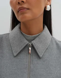 Damen OPUS Blazer / Westen^Blazer Jacke Nilah Grau Online Bestellen