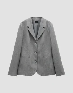 Damen OPUS Blazer / Westen^Blazer Nilo Grau Online Bestellen