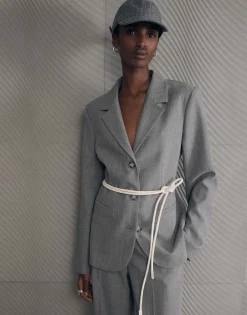 Damen OPUS Blazer / Westen^Blazer Nilo Grau Online Bestellen