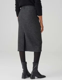 Damen OPUS Röcke^Bleistiftrock Rebo Schwarz Online Bestellen