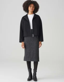 Damen OPUS Röcke^Bleistiftrock Rebo Schwarz Online Bestellen