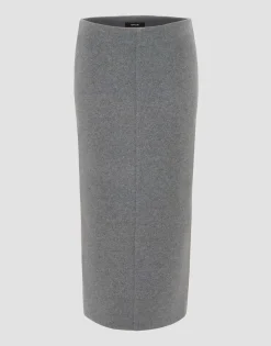 Damen OPUS Röcke^Bleistiftrock Rudila Grau Online Bestellen