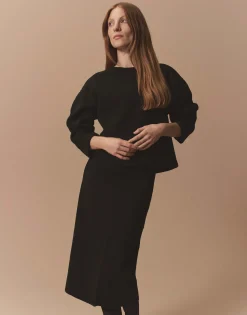 Damen OPUS Röcke^Bleistiftrock Rudila Schwarz Online Bestellen