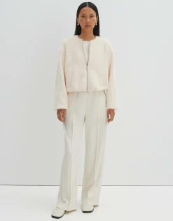 Damen OPUS Jacken / Mäntel | Blazer / Westen^Blouson Narisa Weiß Online Bestellen