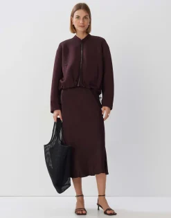 Damen OPUS Jacken / Mäntel | Sweat^Blouson Ukuya Rot Online Bestellen