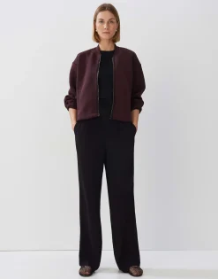 Damen OPUS Jacken / Mäntel | Sweat^Blouson Ukuya Rot Online Bestellen