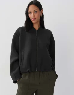 Damen OPUS Sweat | Blazer / Westen^Blouson Ukuya Schwarz Online Bestellen