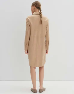 Damen OPUS Kleider^Blusenkleid Qirsta Beige Online Bestellen