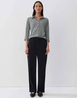 Damen OPUS Shirts | Blusen^Blusenshirt Kelly Pattern Grün Online Bestellen