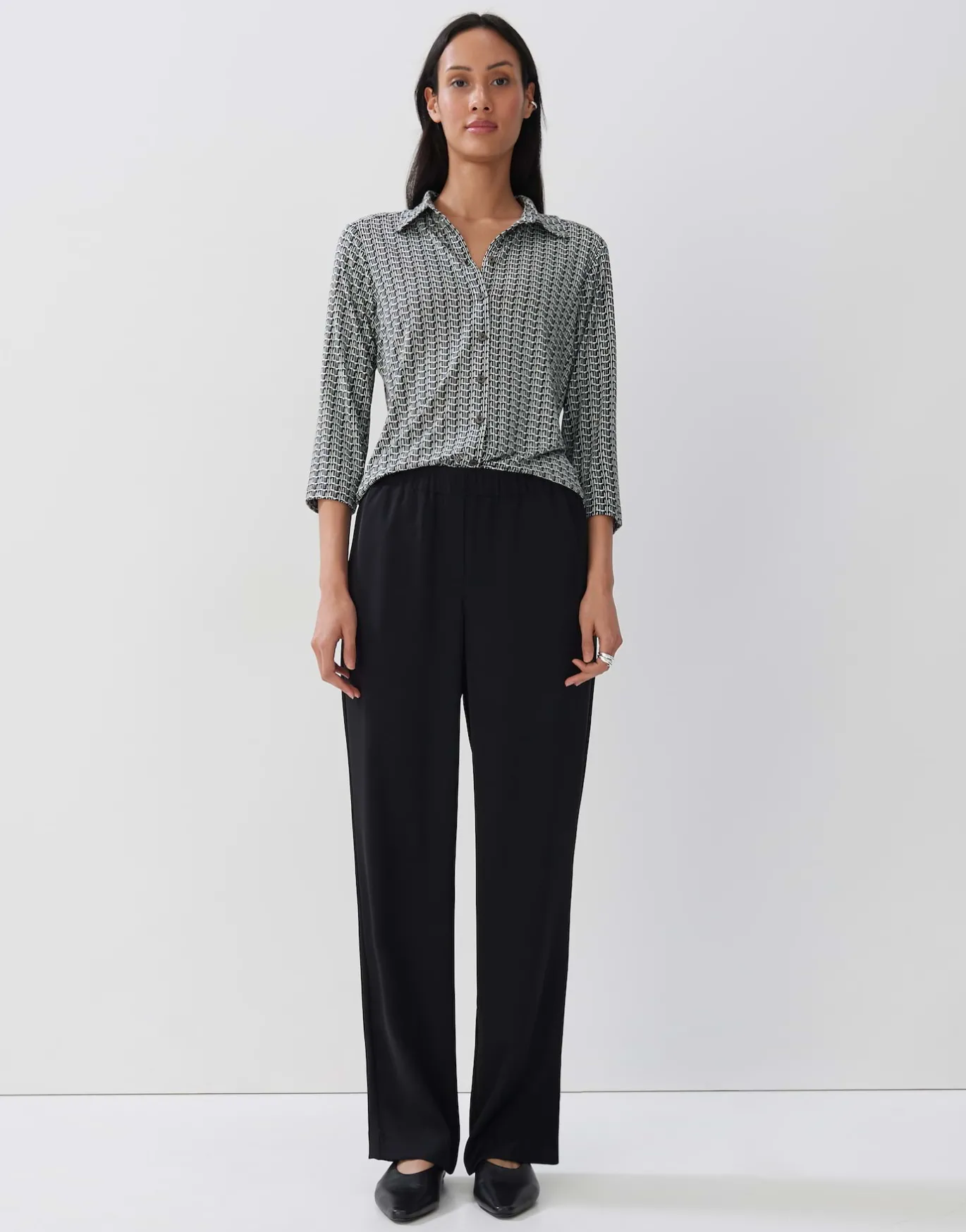 Damen OPUS Shirts | Blusen^Blusenshirt Kelly Pattern Grün Online Bestellen