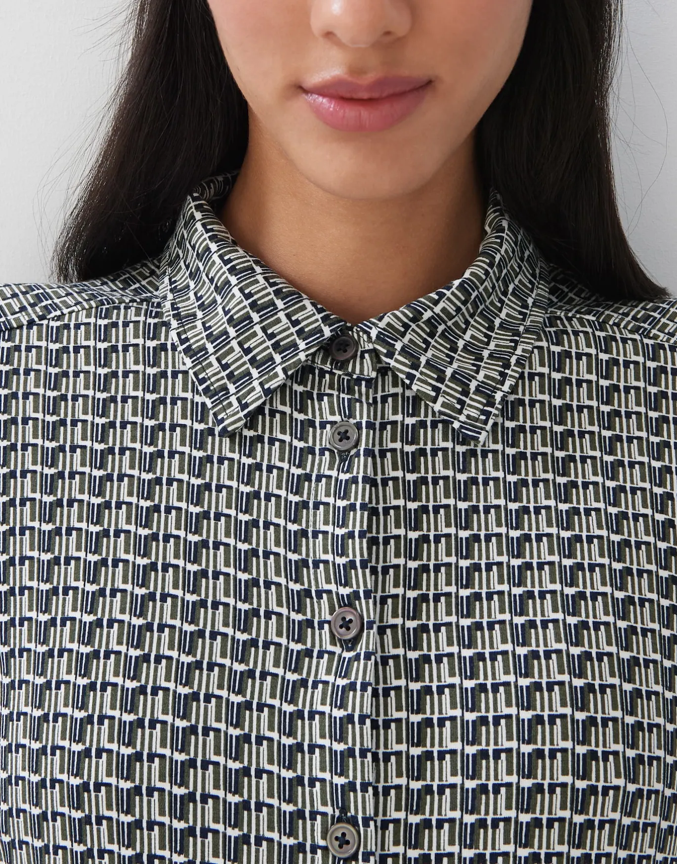 Damen OPUS Shirts | Blusen^Blusenshirt Kelly Pattern Grün Online Bestellen