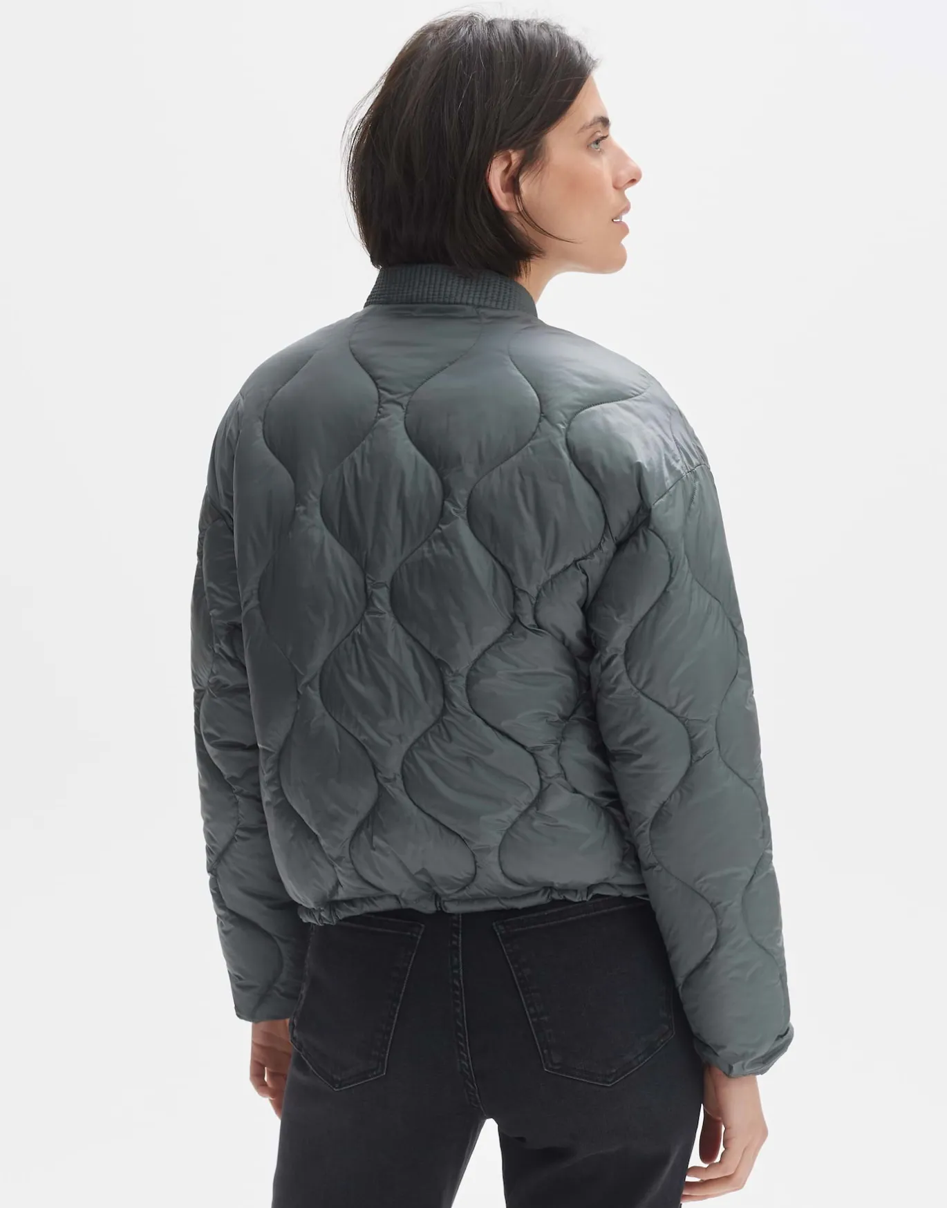 Damen OPUS Jacken / Mäntel^Bomberjacke Heppa Grün Online Bestellen