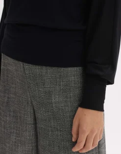 Damen OPUS Shirts^Boxy Shirt Sonnu Schwarz Online Bestellen