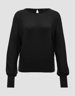Damen OPUS Shirts^Boxy Shirt Sonnu Schwarz Online Bestellen