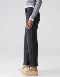 Damen OPUS Jeans^Boyfriend Jeans Lani Dark Grau Online Bestellen