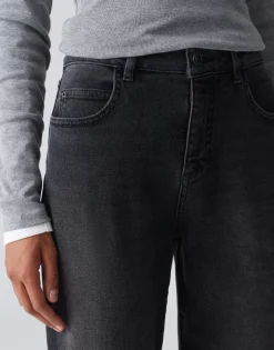 Damen OPUS Jeans^Boyfriend Jeans Lani Dark Grau Online Bestellen
