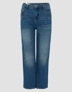 Damen OPUS Jeans^Boyfriend Jeans Lani Twist Blau Online Bestellen