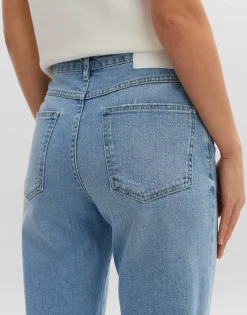Damen OPUS Jeans^Boyfriend Jeans Lani Twist Blau Online Bestellen