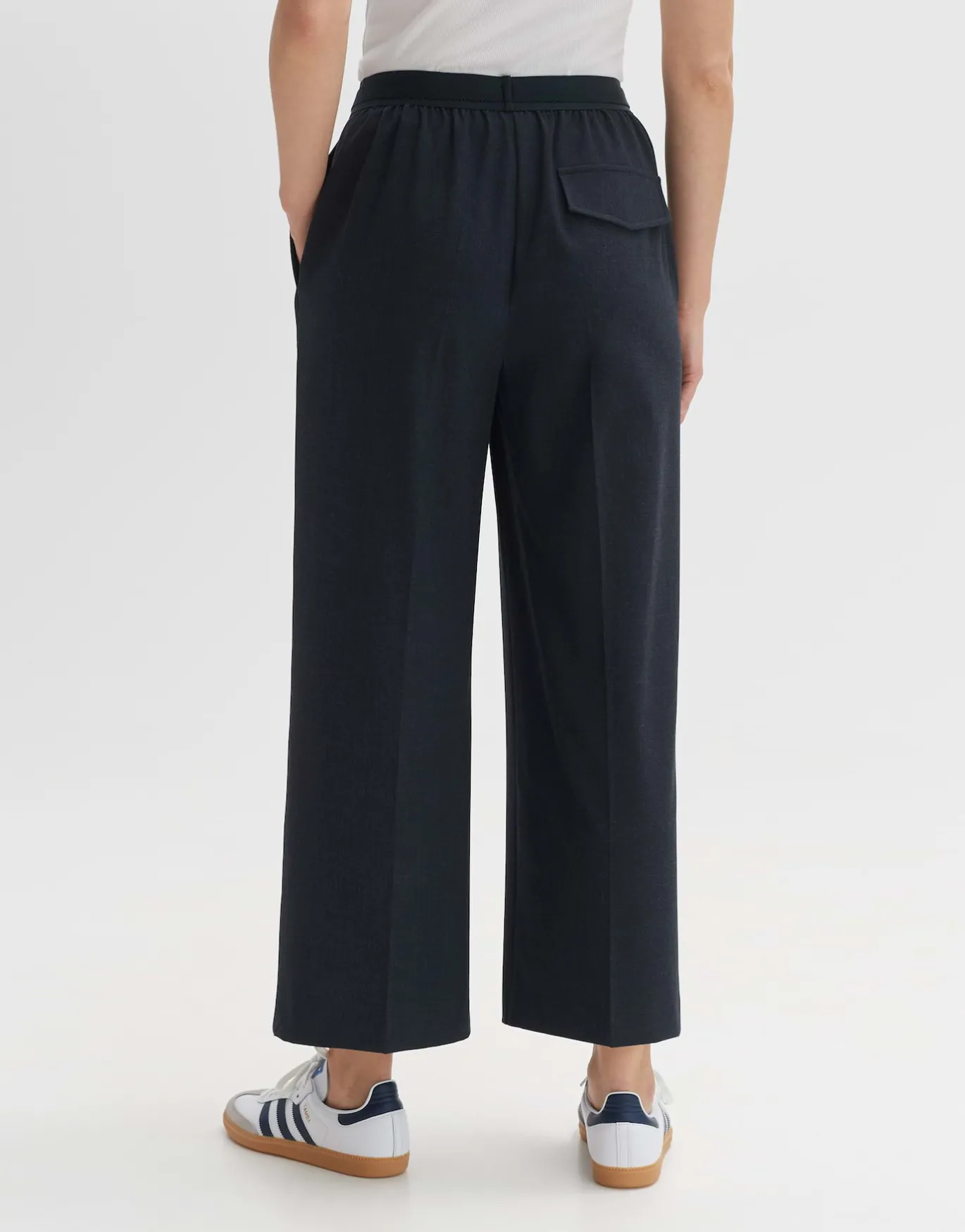 Damen OPUS Hosen^Bundfaltenhose Malma Blau Online Bestellen