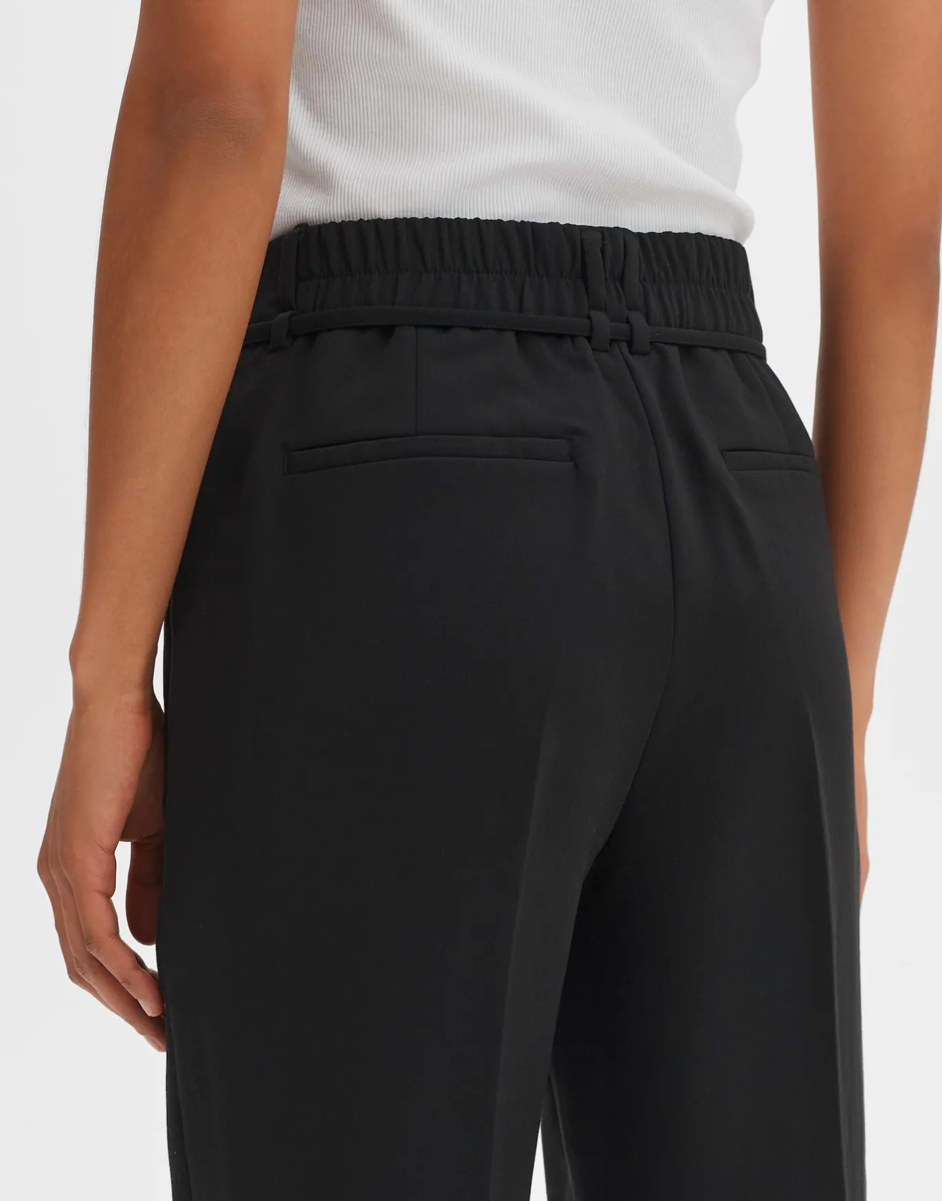 Damen OPUS Hosen^Bundfaltenhose Meeri Schwarz Online Bestellen
