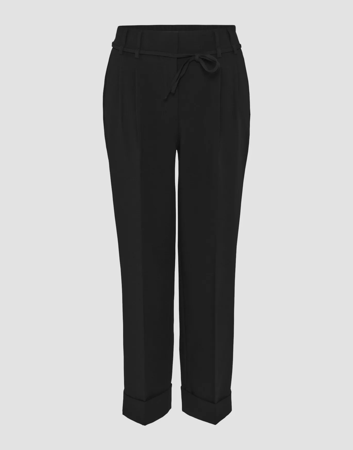 Damen OPUS Hosen^Bundfaltenhose Meeri Schwarz Online Bestellen