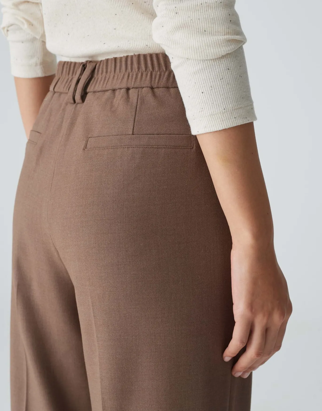 Damen OPUS Hosen^Bundfaltenhose Morina Braun Online Bestellen