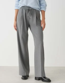 Damen OPUS Hosen^Bundfaltenhose Mutasi Grau Online Bestellen