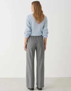 Damen OPUS Hosen^Bundfaltenhose Mutasi Grau Online Bestellen