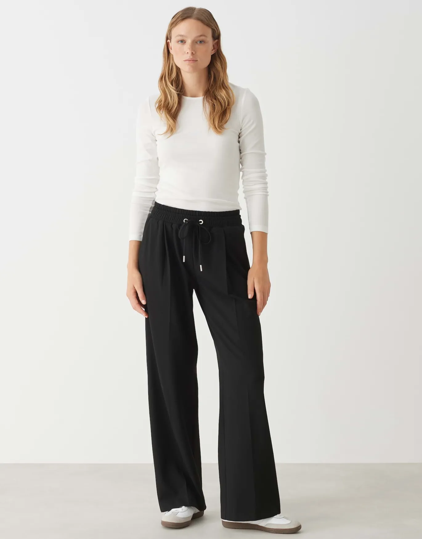 Damen OPUS Hosen^Bundfaltenhose Mutasi Schwarz Online Bestellen