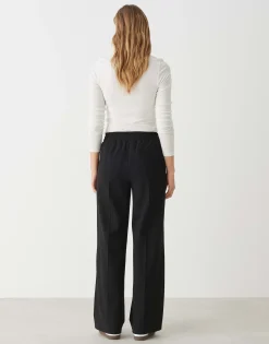 Damen OPUS Hosen^Bundfaltenhose Mutasi Schwarz Online Bestellen