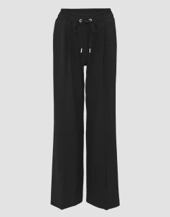 Damen OPUS Hosen^Bundfaltenhose Mutasi Schwarz Online Bestellen