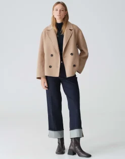 Damen OPUS Jacken / Mäntel^Cabanjacke Hilna Beige Online Bestellen