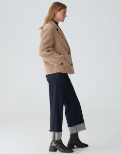 Damen OPUS Jacken / Mäntel^Cabanjacke Hilna Beige Online Bestellen