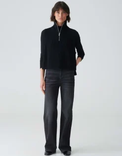 Damen OPUS Strick | Accessoires^Cape Abibo Cape Schwarz Online Bestellen