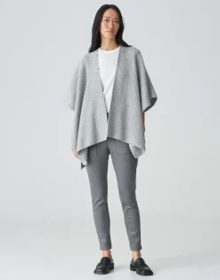 Damen OPUS Strick | Accessoires^Cape Ablanki Cape Grau Online Bestellen