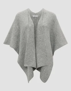 Damen OPUS Strick | Accessoires^Cape Ablanki Cape Grau Online Bestellen