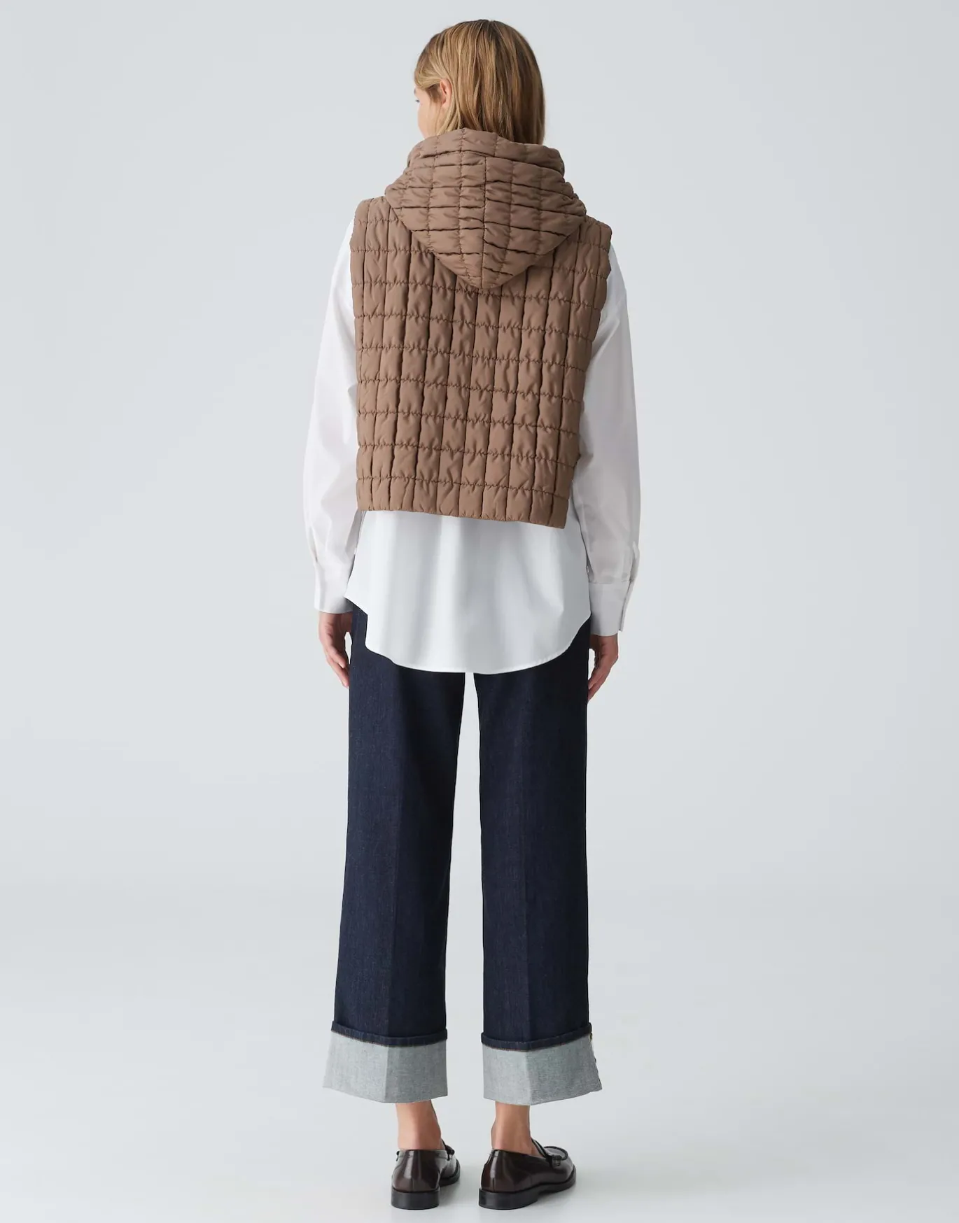Damen OPUS Blazer / Westen | Accessoires^Cape Arauti Bubble Braun Online Bestellen
