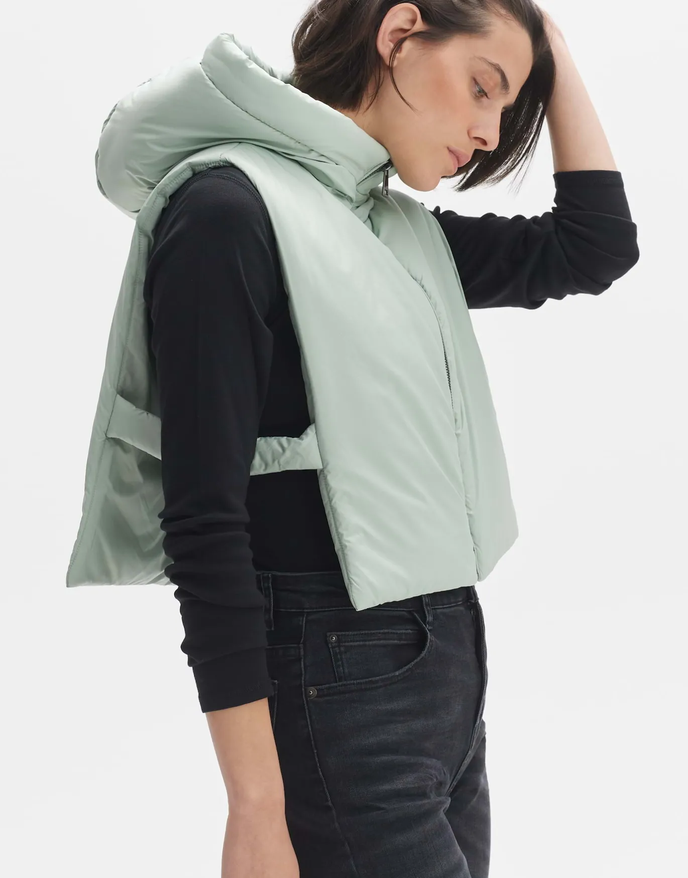 Damen OPUS Jacken / Mäntel | Blazer / Westen^Cape Arauti Cape Grün Online Bestellen