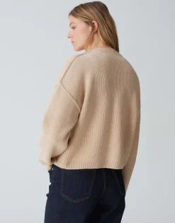 Damen OPUS Strick^Cardigan Dautuma Beige Online Bestellen